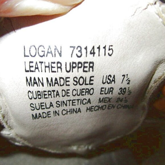 Earth BEADED Logan LEATHER Gelron Size 7.5 SANDALS Flip THONG Comfort CUSHION - Picture 5 of 12